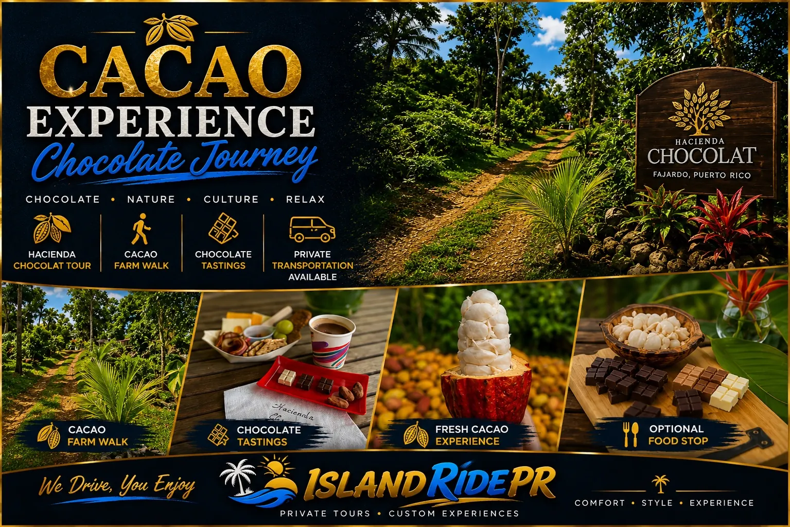 🍫 Cacao Experience private day trip